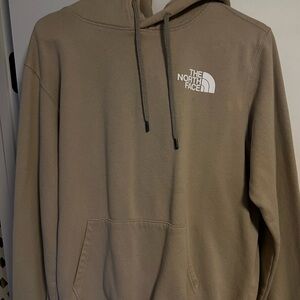 The North Face Men's tan Hoodie